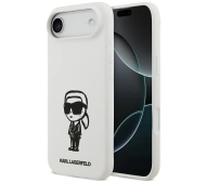 Karl Lagerfeld Silicone Karl Sketch & Logo MagSafe do iPhone Air Biały