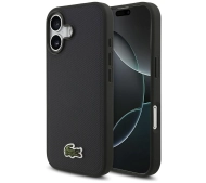 Lacoste Iconic Petit Pique Woven Logo MagSafe do iPhone 17 Granatowy