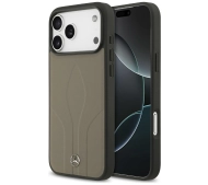 Mercedes-Benz Leather The Move MagSafe do iPhone 17 Pro Max taupe