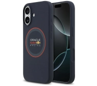 Red Bull Racing Silicone Red Ring MagSafe do iPhone 17 Granatowy