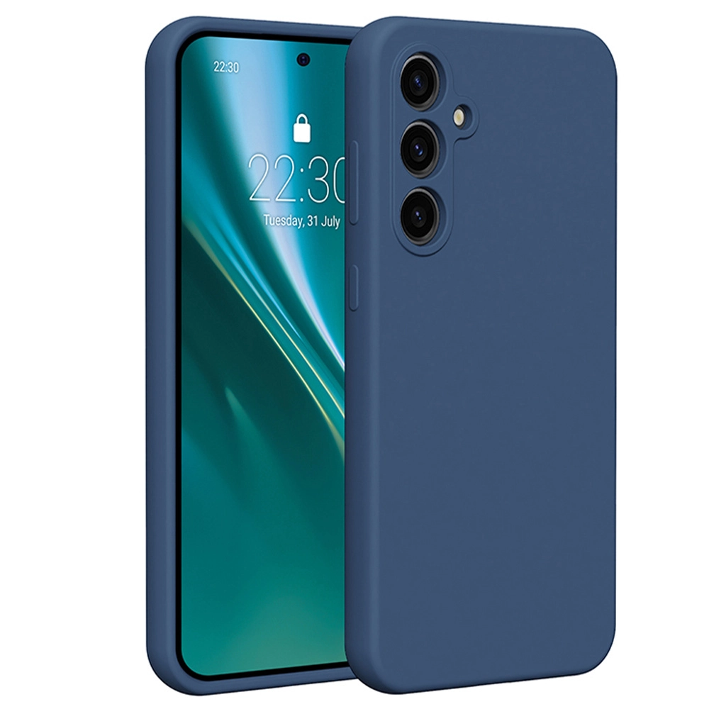 Etui Etteri Silicone Case Galaxy S23 Fe Niebieski