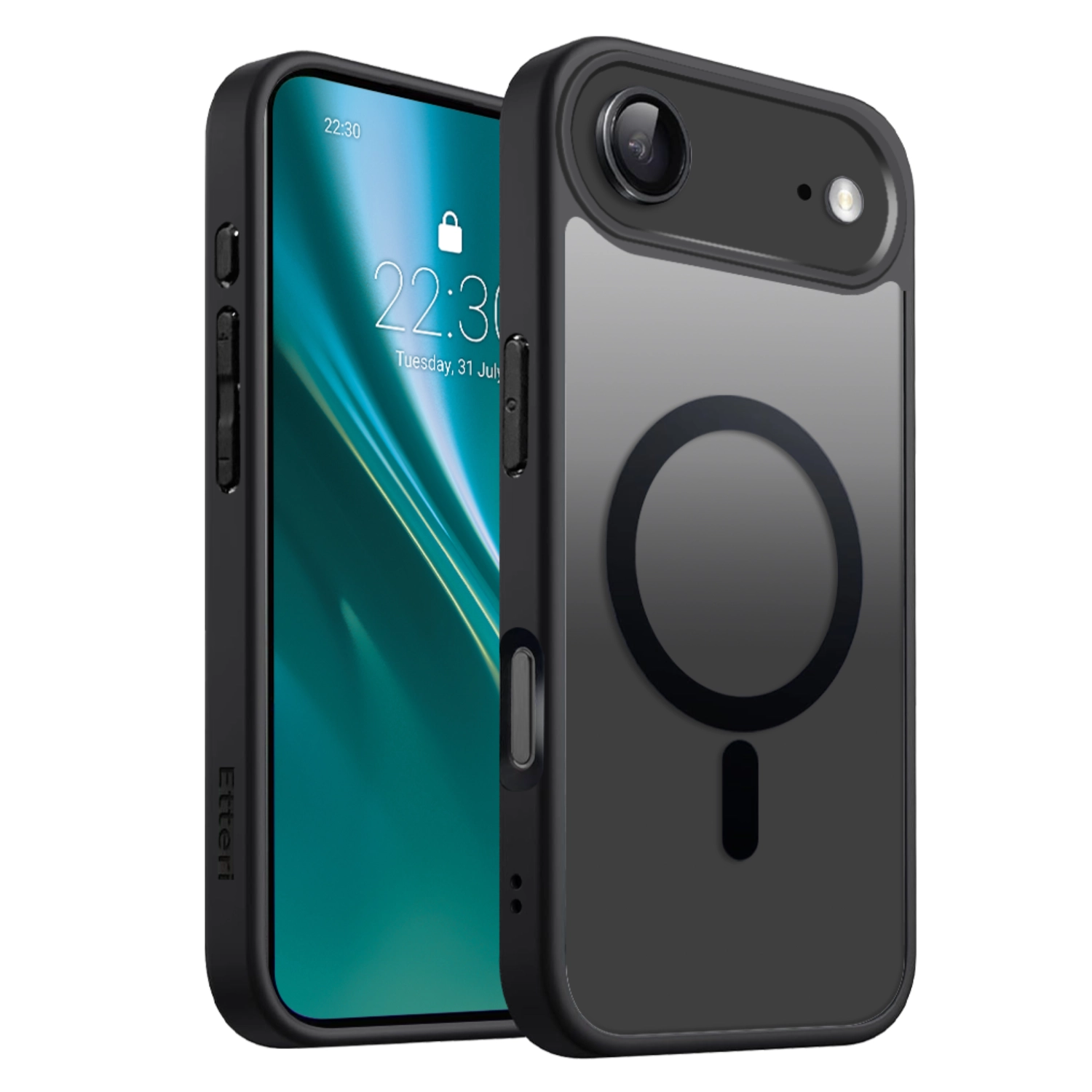 Etui Etteri Matt Mag do iPhone 17 Air Czarny