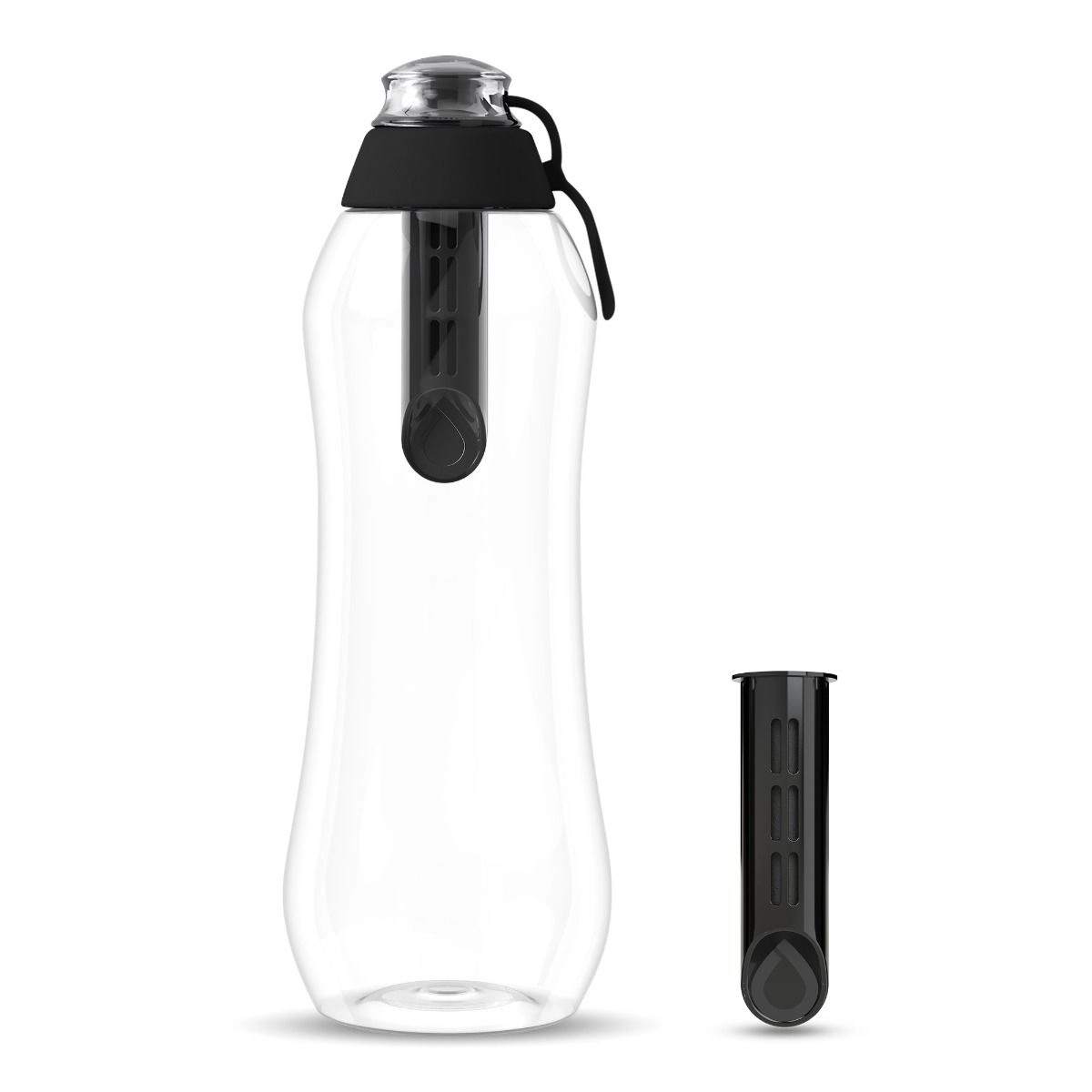 Butelka filtrująca Dafi Soft 0,7l 2 wkłady Czarny