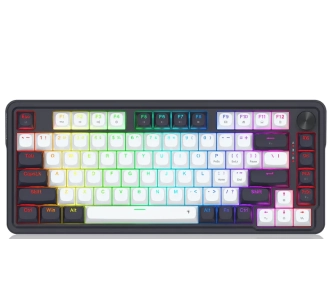 Klawiatura magnetyczno-mechaniczna Redragon Ucal K673WB-RGB-M Czarno-biały