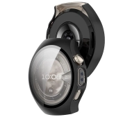 Bizon ze szkłem do Huawei Watch 5 42 mm czarny