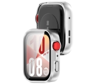 Bizon ze szkłem do Huawei Watch Fit 4 srebrny