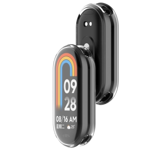 Nakładka na tarczę Bizon Felipe do Xiaomi Smart Band 10 przezroczysty