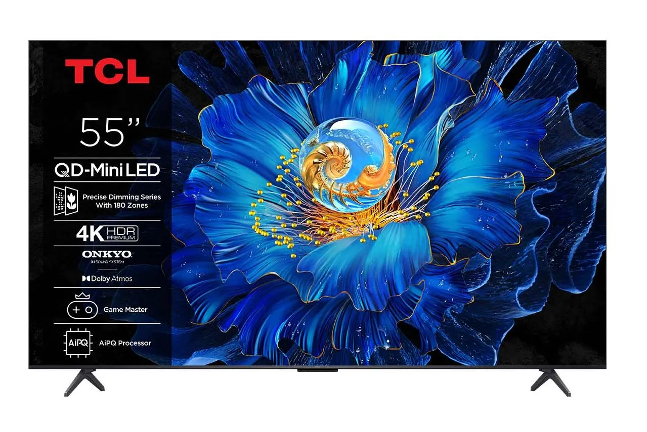 Telewizor TCL 55C6KS 55" QD-Mini LED 4K 60Hz Google TV Dolby Vision Dolby Atmos HDMI 2.1 DVB-T2