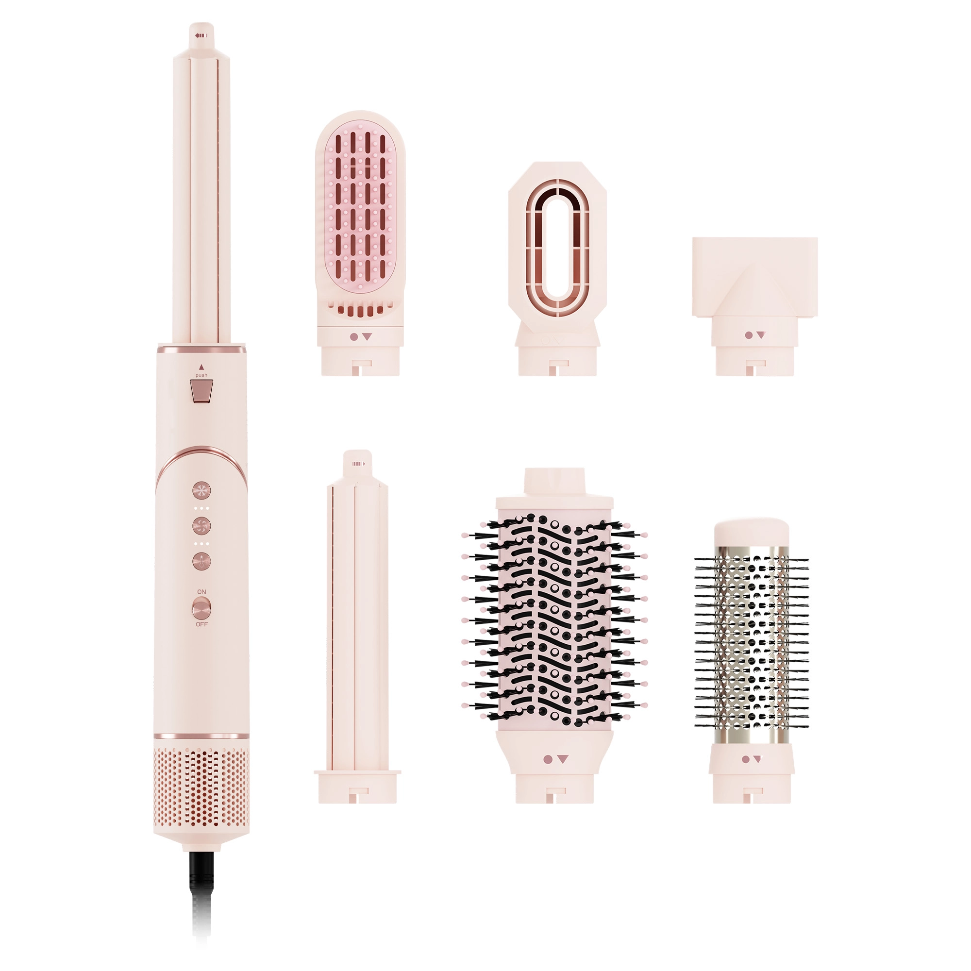 Beautifly StyleBliss Rose 1200W Jonizacja Zimny nawiew Średnica szczotki 50mm