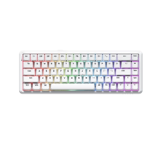 Klawiatura mechaniczna Ajazz AK680 MAX Magnetic Switch Biały