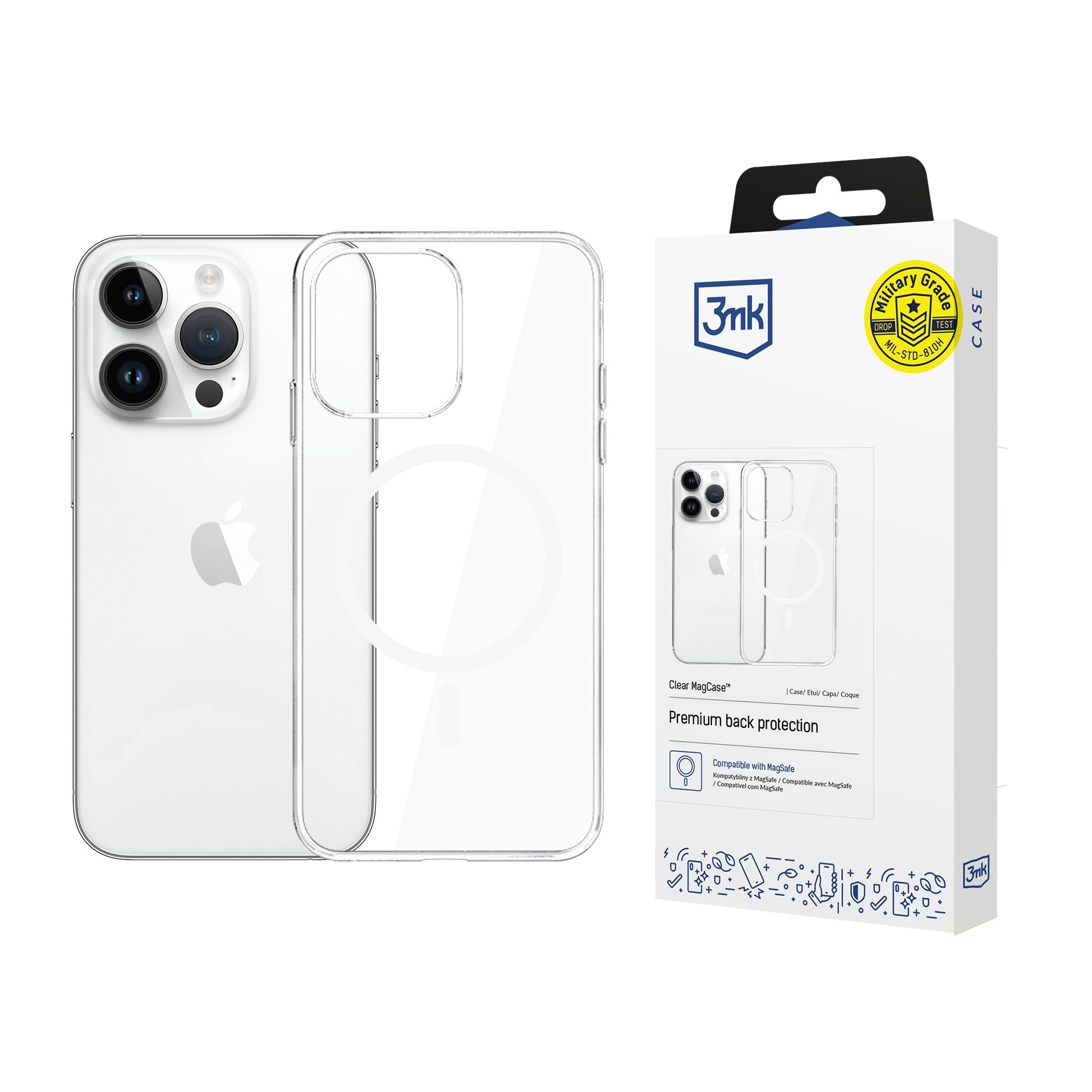 Etui 3mk Clear MagCase do iPhone 14 Pro