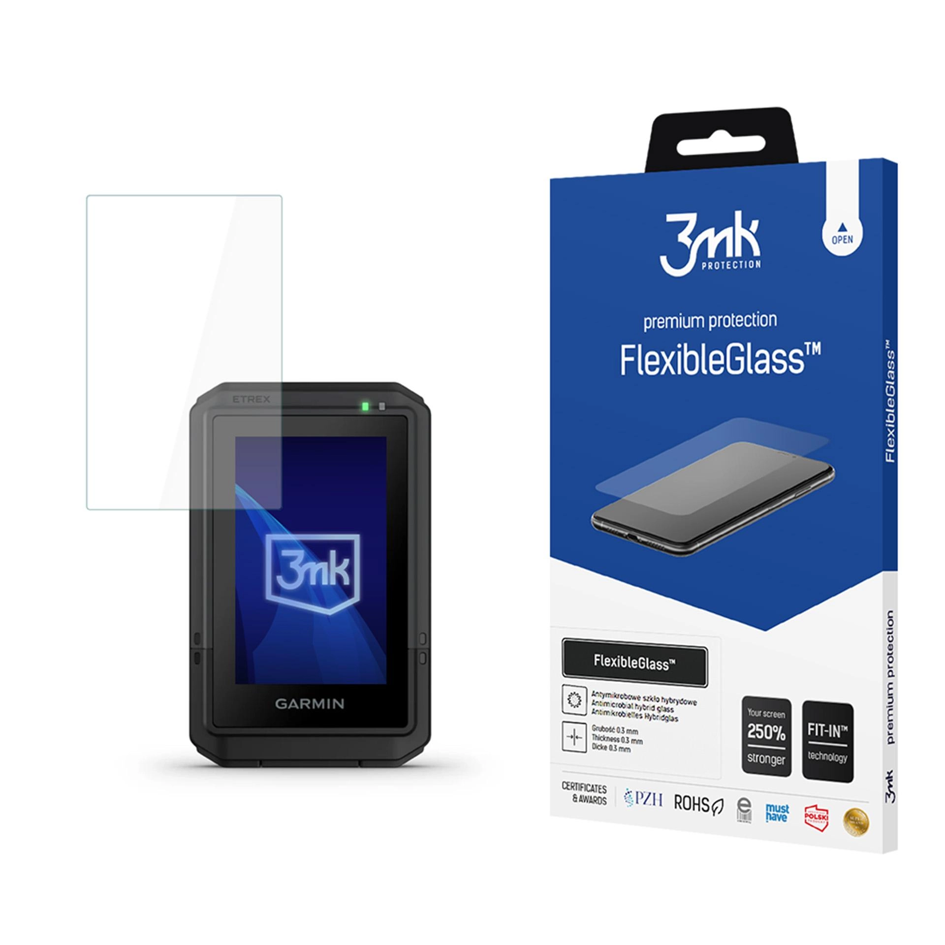 Szkło hybrydowe 3mk FlexibleGlass do Garmin eTrex Touch