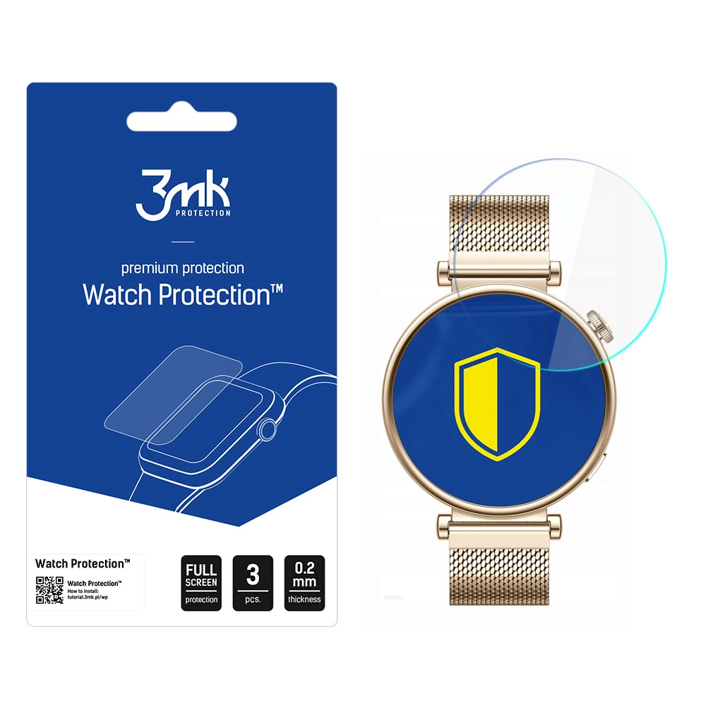 Szkło hybrydowe 3mk Watch Protection FlexibleGlass do Huawei Watch GT 4 41mm