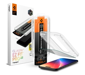Szkło hartowane Spigen Glas.TR "EZ FIT PRO" prywatyzujące do iPhone Air