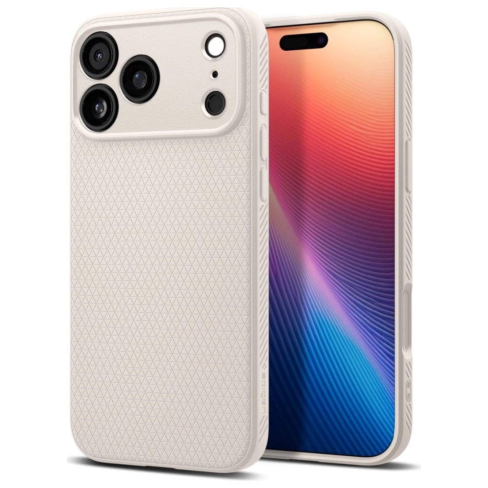 Etui Spigen Liquid Air do iPhone 17 Pro titanium