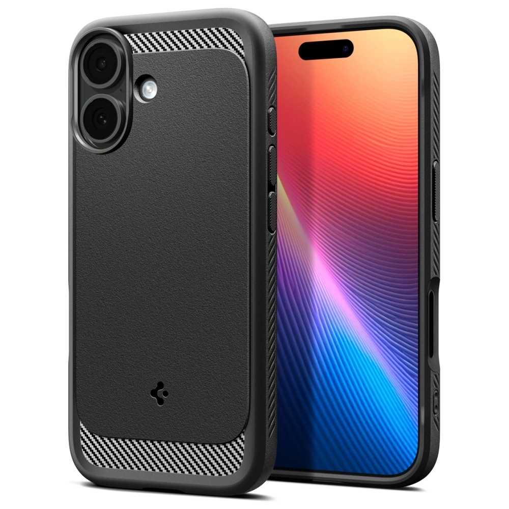 Etui Spigen Rugged Armor Mag MagSafe do iPhone 17 Czarny