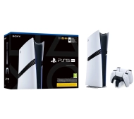 Sony PlayStation 5 Pro (PS5) 2TB + Dodatkowy Pad + Stacja ładowania DualSense