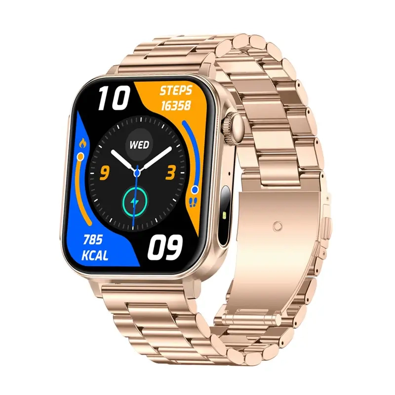 Smartwatch Colmi P80 Stalowo-złoty