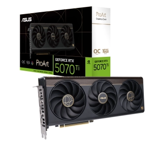 Karta graficzna ASUS ProArt GeForce RTX 5070 Ti OC Edition 16GB GDDR7 256bit DLSS 4