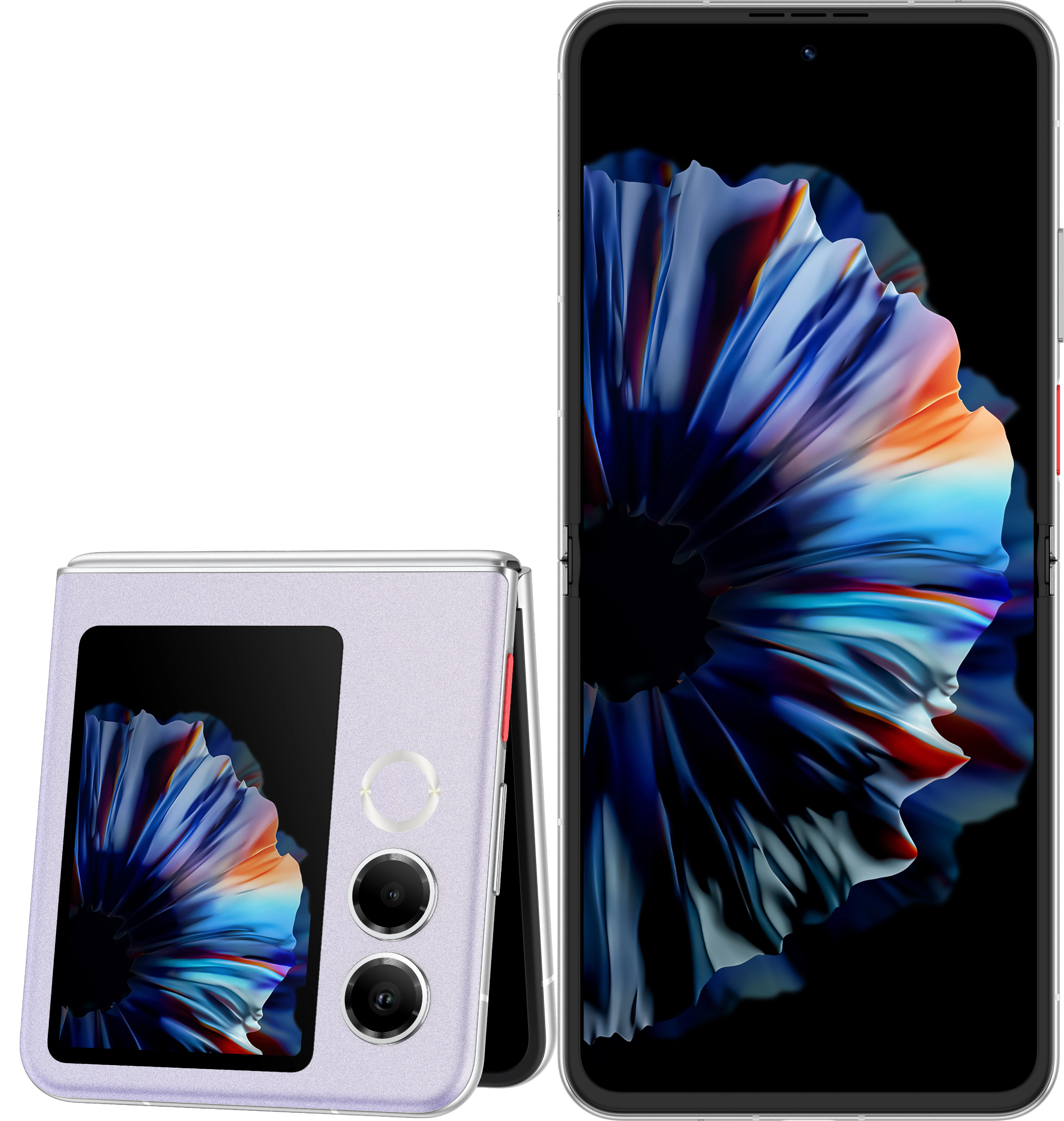 Smartfon Nubia Flip 2 5G 8/256GB 6,9" 120Hz 50Mpix Fioletowy