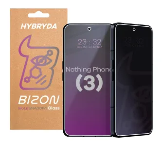 Szkło hybrydowe Bizon Prywatyzujące Mule Shadow do Nothing Phone 3