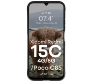 Bizon Pancerne Tur do Xiaomi Redmi 15c Czarny