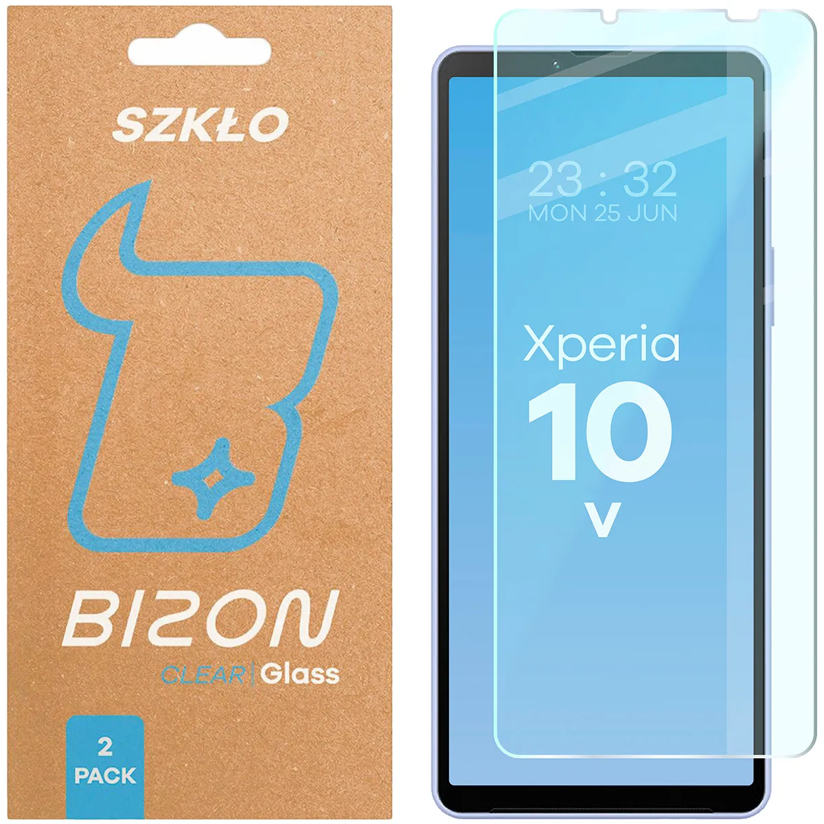 Szkło hartowane Bizon Clear Duo do Sony Xperia 10 V