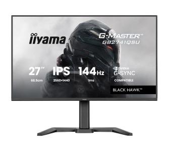 Monitor iiyama G-Master Black Hawk GB2741QSU-B1 27" 2K  IPS 144Hz 1ms MPRT Gamingowy