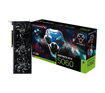 Karta graficzna Gainward GeForce RTX 5060 Python III 8GB GDDR7 128bit DLSS 4