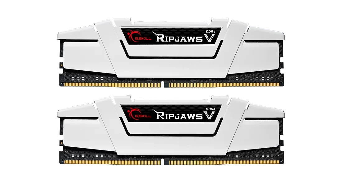 Pamięć RAM G.Skill Ripjaws V DDR4 32GB (2x16GB) 3600 CL18 Biały