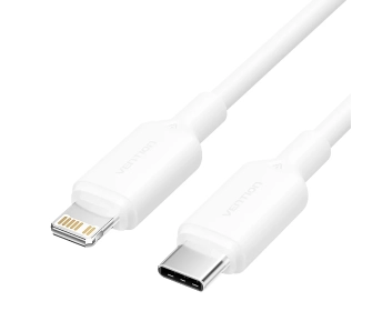 Kabel Vention USB-C do Lighting 1m Biały
