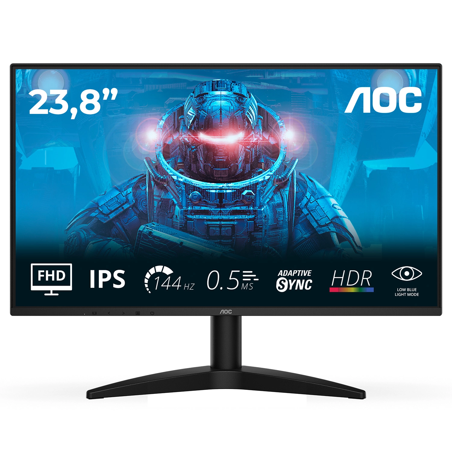 Monitor AOC 24B36X 23,8" Full HD IPS 144Hz 0,5ms MPRT Gamingowy