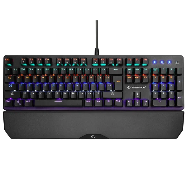 Klawiatura mechaniczna Rampage KB-R86 UMBRA Kaicheng Red Switch Czarny