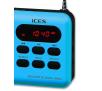 Radioodbiornik iCES IMPR-112 (niebieski)