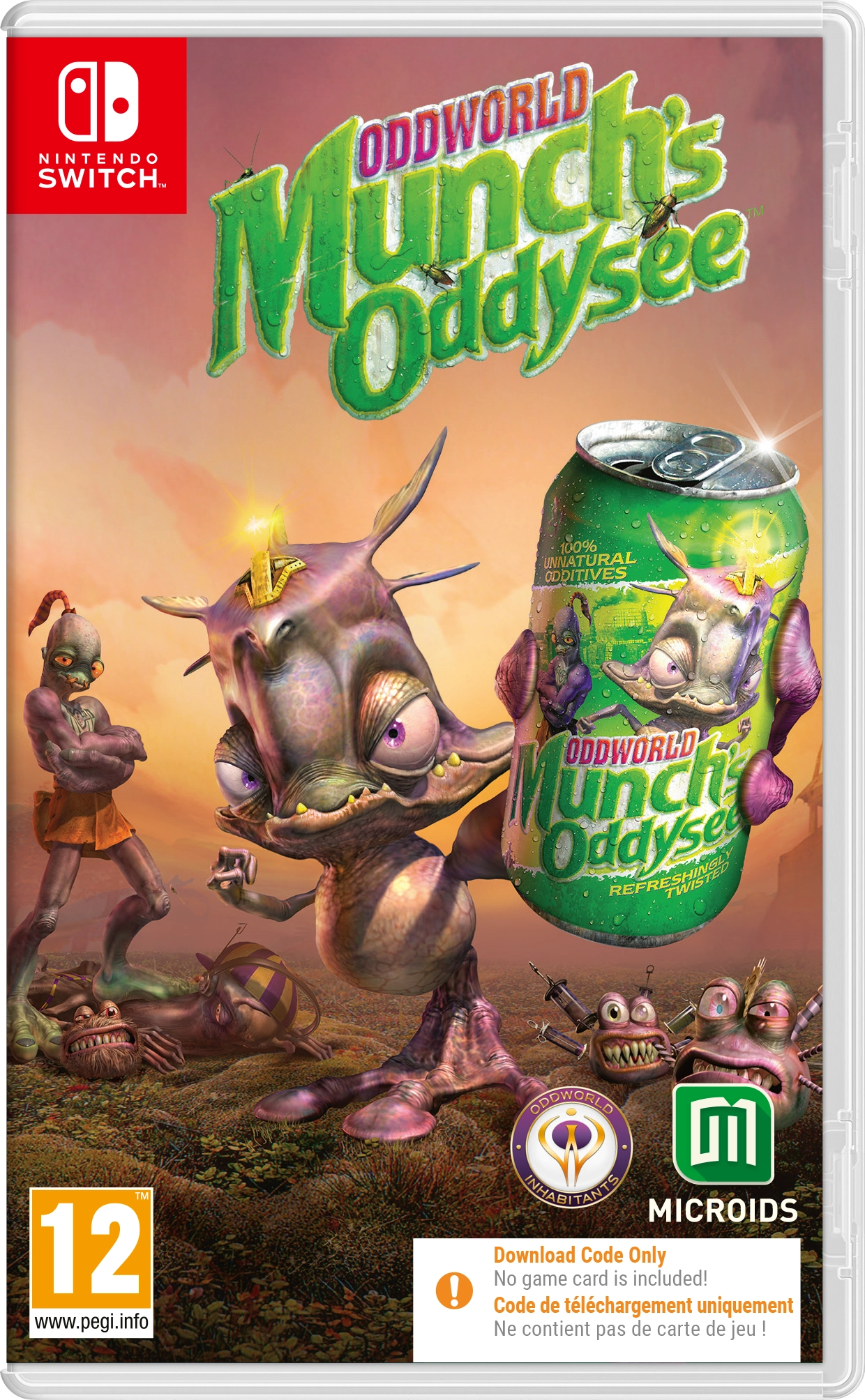 Oddworld Munch Oddysee Gra na NIntendo Switch