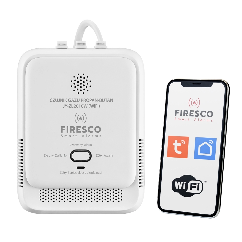 Czujnik gazów wybuchowych Firesco FIR-JY-ZL2010W