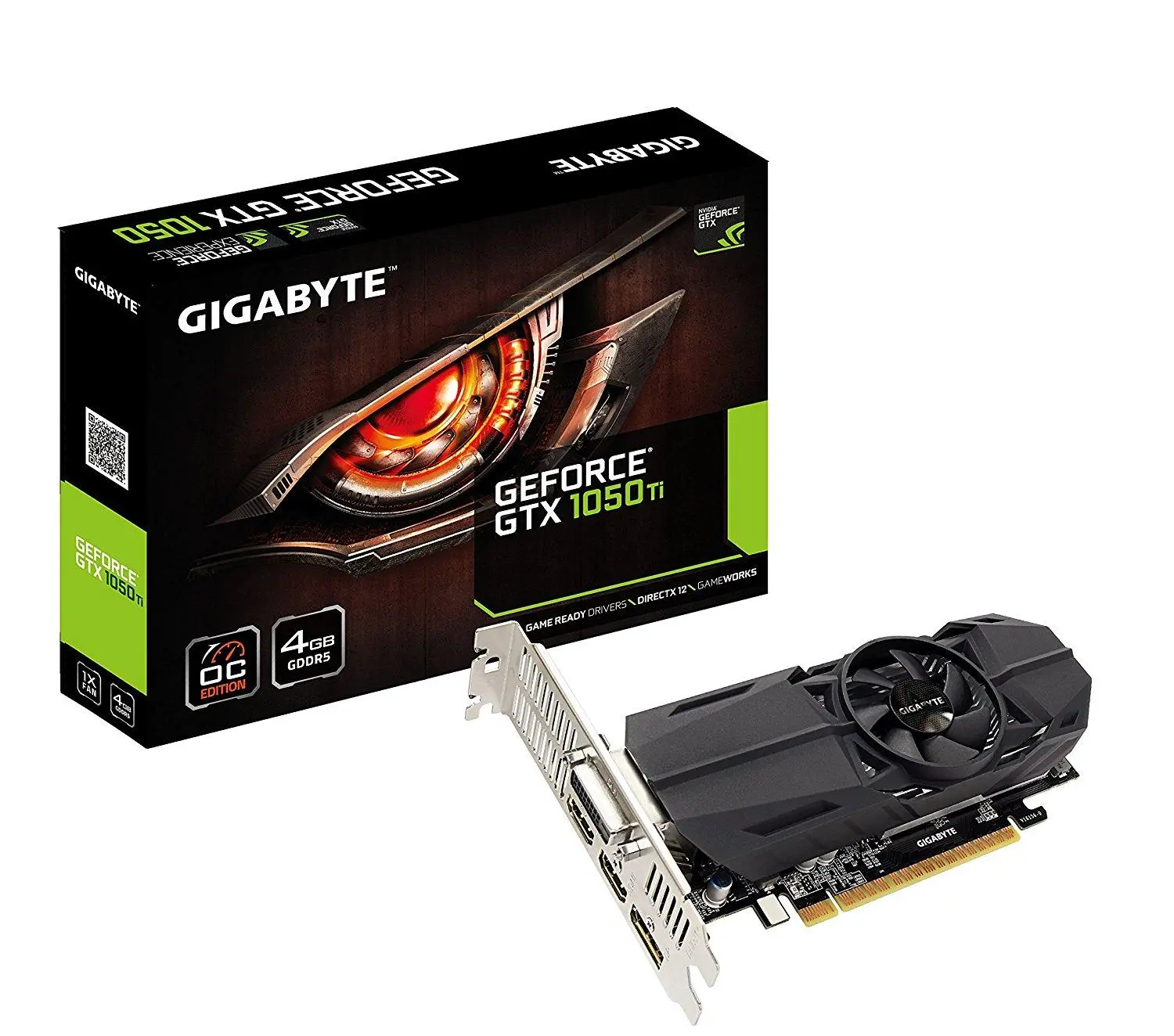 Karta graficzna Gigabyte GeForce GTX 1050 Ti  4GB GDDR5 128bit
