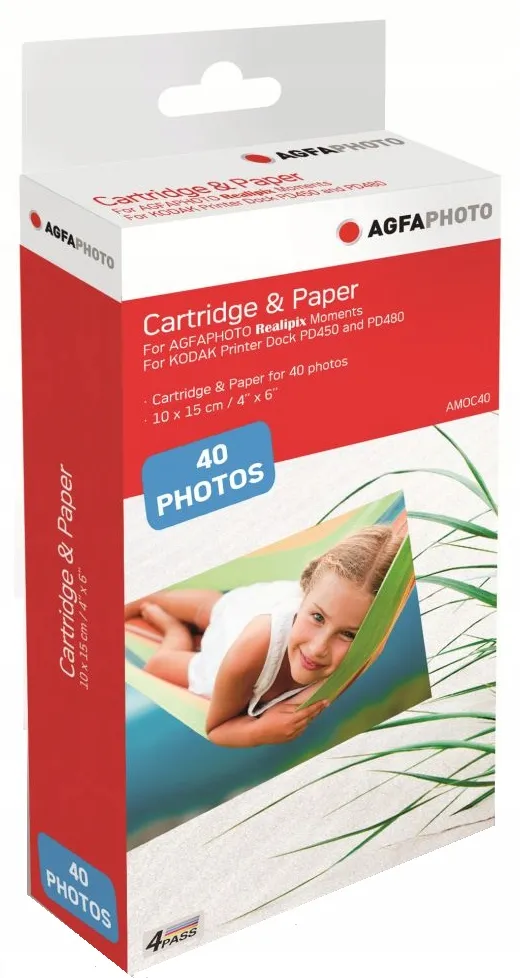 Papier AgfaPhoto AMOC40 / 40 zdjęć