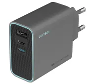 Cuktech CUKAD653EUGR GaN USB-A 2x USB-C 65W Szary
