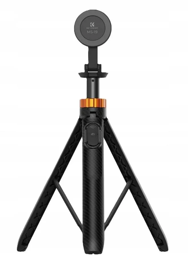 Selfie stick K&F Concept KF09.139 Czarno-pomarańczowy