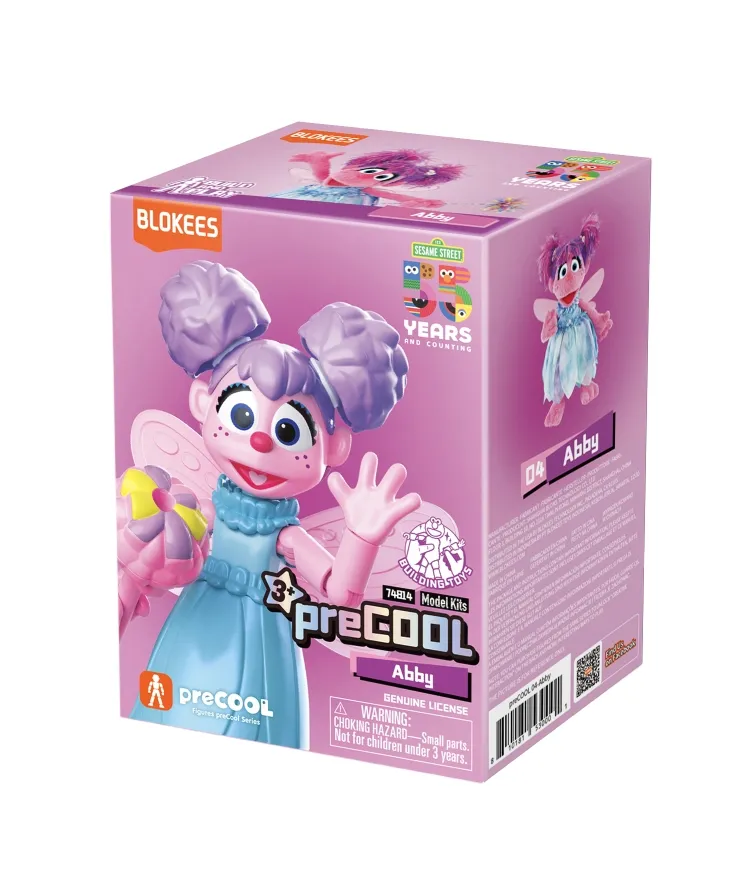 Model do składania Blokees Sesame Street - Abby