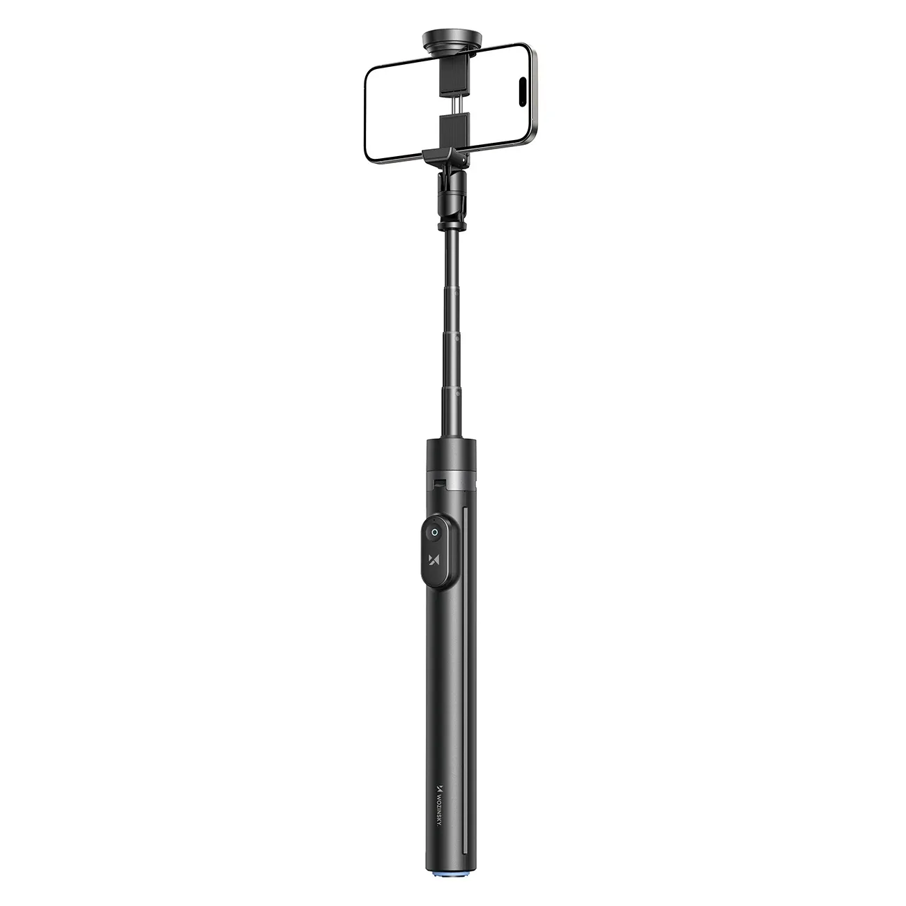 Selfie stick Wozinsky WRZP1 z automatycznym rozkładaniem i funkcją statywu Czarny