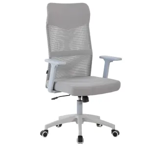 Fotel Cobra Office One HF303GY Biurowy do 150kg Tkanina Szary