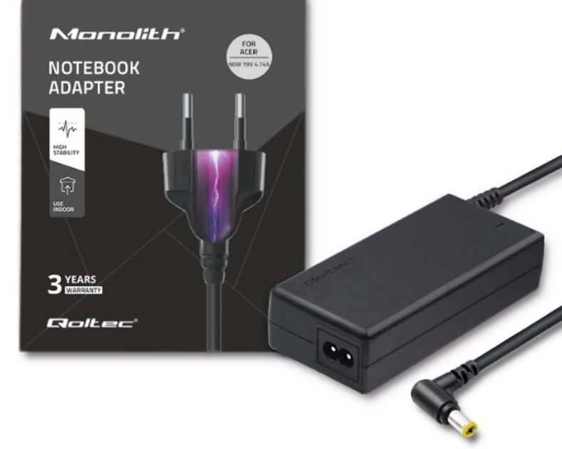 Zasilacz do laptopa Qoltec AD41P 90W Acer