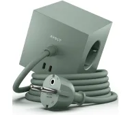 Avolt 3 gniazda 2x USB-C 3m Zielony