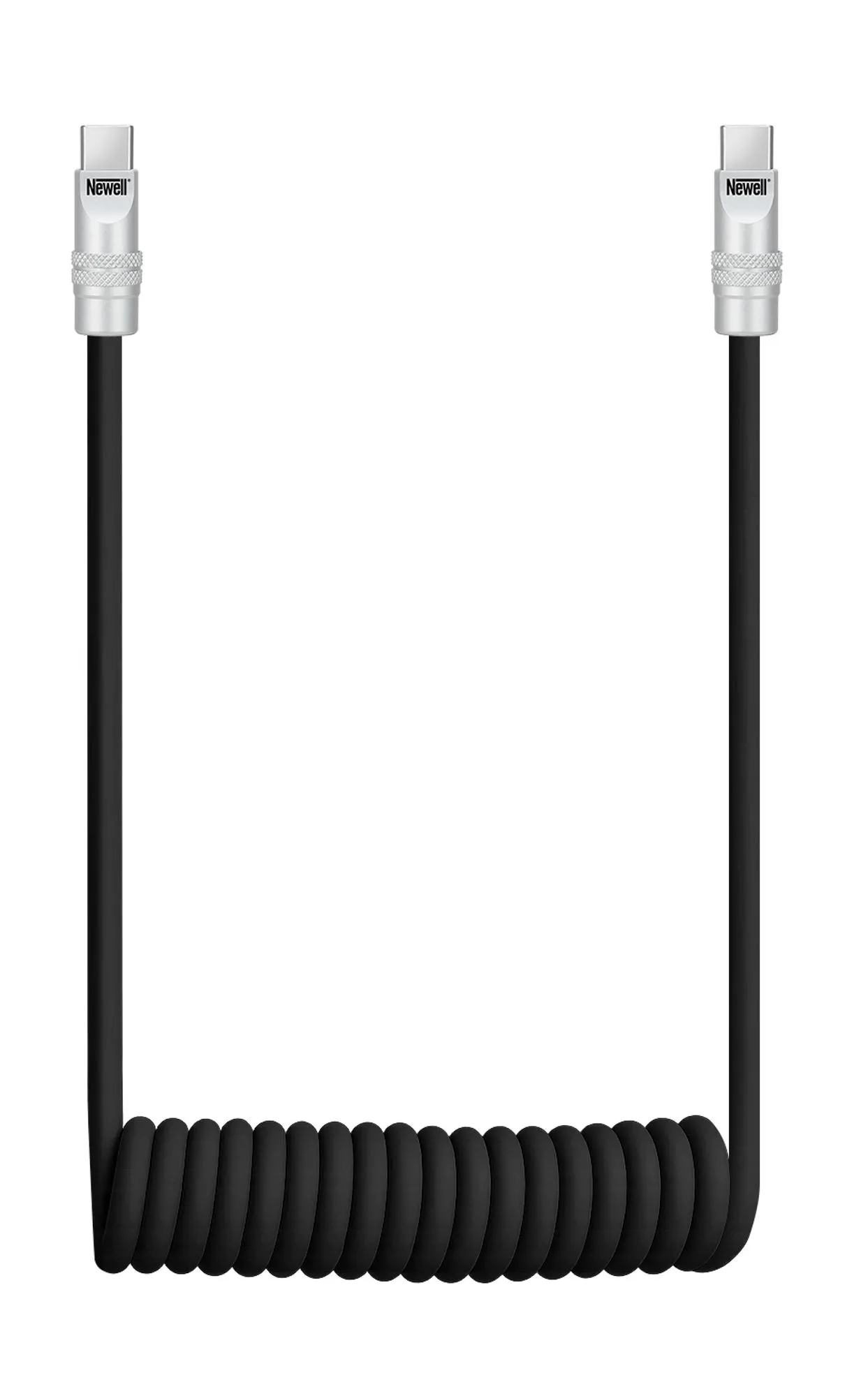 Kabel Newell NL4989 USB-C do USB-C 100W 1,5m Czarny