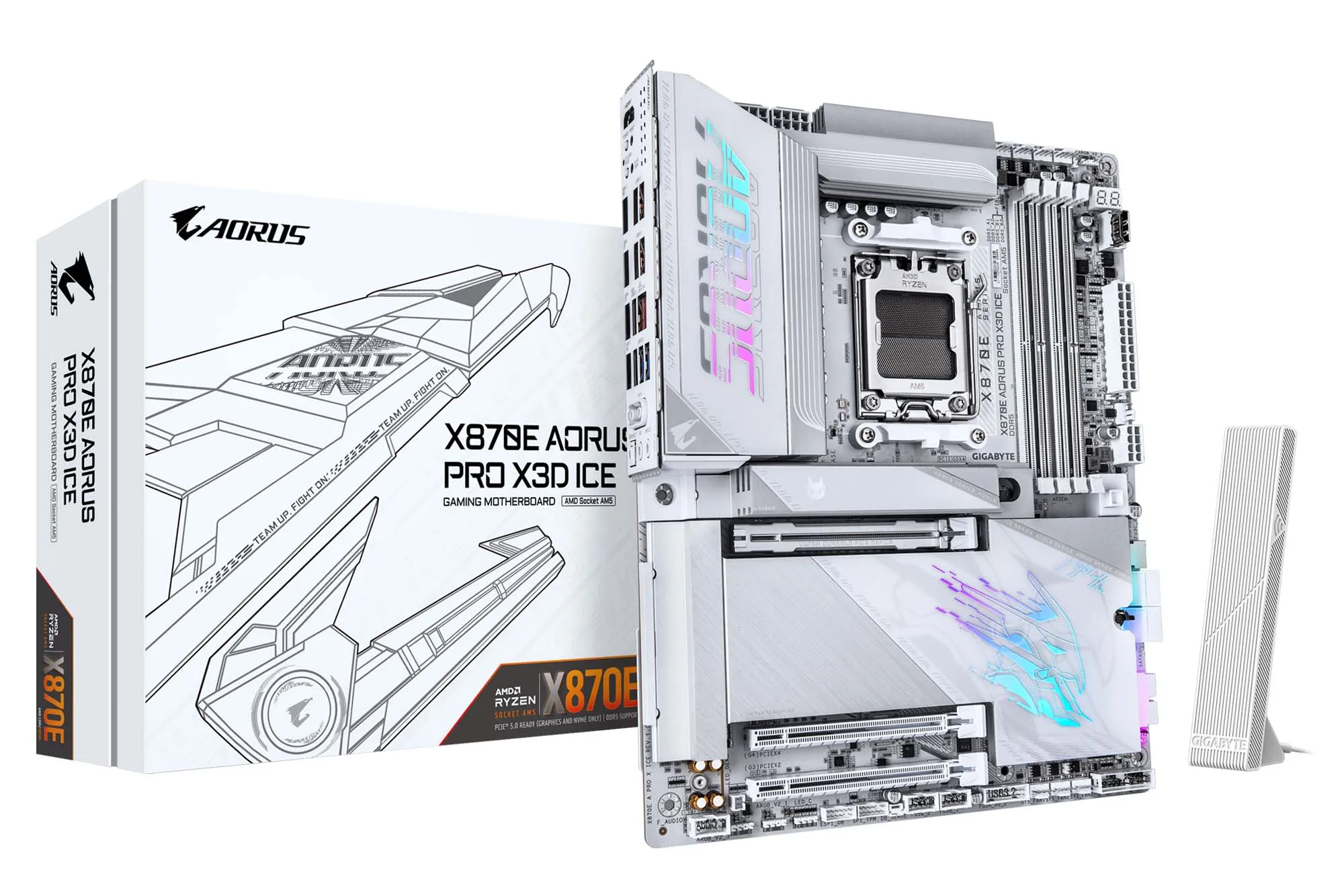 Płyta główna Gigabyte X870E AORUS PRO X3D ICE