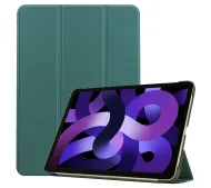 Bizon Case Tab Croc z klapką do iPad Air 11" / 10.9" 2025/2024/2022/2020 Ciemnozielony