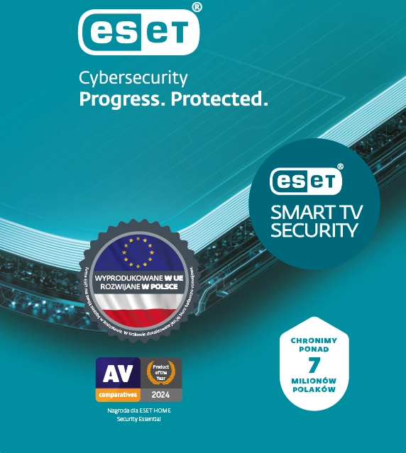 Antywirus Eset ESET Smart TV Security 1 Urządzenie/ 1 Rok