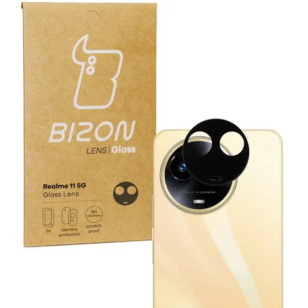 Szkło ochronne Bizon na aparat Silk Lens do Realme 11 5G